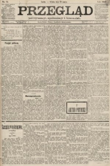 Przegląd polityczny, społeczny i literacki. 1890, nr 73