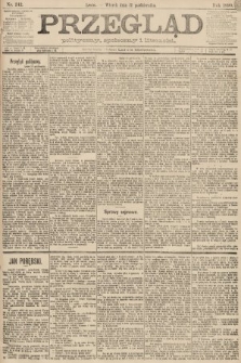 Przegląd polityczny, społeczny i literacki. 1890, nr 242
