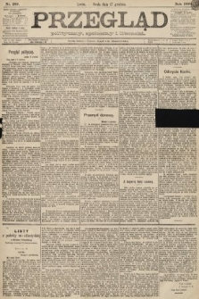 Przegląd polityczny, społeczny i literacki. 1890, nr 289