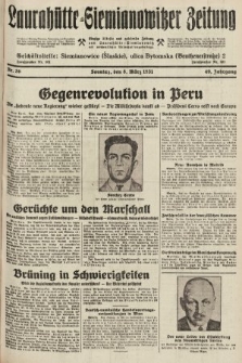 Laurahütte-Siemianowitzer Zeitung : enzige älteste und gelesenste Zeitung von Laurahütte-Siemianowitz mit wöchentlicher Unterhaitungsbeilage. 1931, nr 36