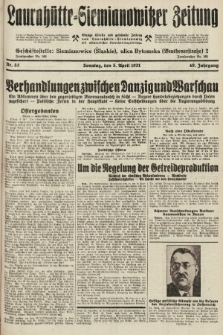 Laurahütte-Siemianowitzer Zeitung : enzige älteste und gelesenste Zeitung von Laurahütte-Siemianowitz mit wöchentlicher Unterhaitungsbeilage. 1931, nr 52