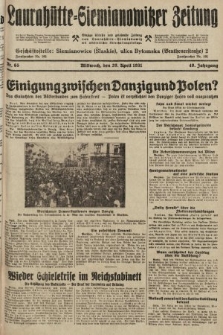 Laurahütte-Siemianowitzer Zeitung : enzige älteste und gelesenste Zeitung von Laurahütte-Siemianowitz mit wöchentlicher Unterhaitungsbeilage. 1931, nr 65