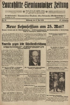 Laurahütte-Siemianowitzer Zeitung : enzige älteste und gelesenste Zeitung von Laurahütte-Siemianowitz mit wöchentlicher Unterhaitungsbeilage. 1931, nr 69