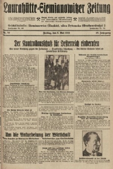 Laurahütte-Siemianowitzer Zeitung : enzige älteste und gelesenste Zeitung von Laurahütte-Siemianowitz mit wöchentlicher Unterhaitungsbeilage. 1931, nr 70