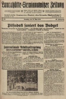 Laurahütte-Siemianowitzer Zeitung : enzige älteste und gelesenste Zeitung von Laurahütte-Siemianowitz mit wöchentlicher Unterhaitungsbeilage. 1931, nr 82