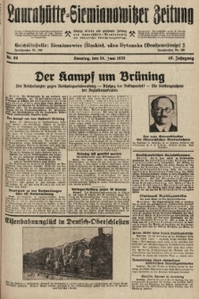 Laurahütte-Siemianowitzer Zeitung : enzige älteste und gelesenste Zeitung von Laurahütte-Siemianowitz mit wöchentlicher Unterhaitungsbeilage. 1931, nr 90