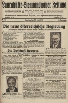 Laurahütte-Siemianowitzer Zeitung : enzige älteste und gelesenste Zeitung von Laurahütte-Siemianowitz mit wöchentlicher Unterhaitungsbeilage. 1931, nr 95