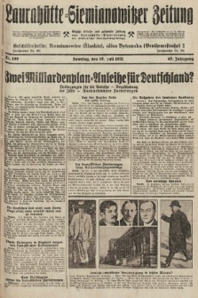 Laurahütte-Siemianowitzer Zeitung : enzige älteste und gelesenste Zeitung von Laurahütte-Siemianowitz mit wöchentlicher Unterhaitungsbeilage. 1931, nr 109
