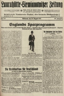Laurahütte-Siemianowitzer Zeitung : enzige älteste und gelesenste Zeitung von Laurahütte-Siemianowitz mit wöchentlicher Unterhaitungsbeilage. 1931, nr 127