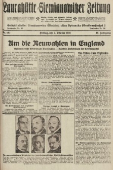 Laurahütte-Siemianowitzer Zeitung : enzige älteste und gelesenste Zeitung von Laurahütte-Siemianowitz mit wöchentlicher Unterhaitungsbeilage. 1931, nr 152