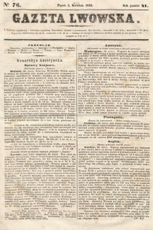 Gazeta Lwowska. 1852, nr 76