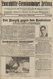 Laurahütte-Siemianowitzer Zeitung : enzige älteste und gelesenste Zeitung von Laurahütte-Siemianowitz mit wöchentlicher Unterhaitungsbeilage. 1931, nr 167
