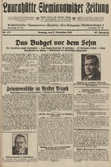 Laurahütte-Siemianowitzer Zeitung : enzige älteste und gelesenste Zeitung von Laurahütte-Siemianowitz mit wöchentlicher Unterhaitungsbeilage. 1931, nr 173