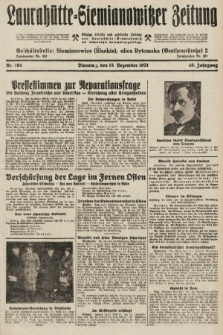 Laurahütte-Siemianowitzer Zeitung : enzige älteste und gelesenste Zeitung von Laurahütte-Siemianowitz mit wöchentlicher Unterhaitungsbeilage. 1931, nr 194