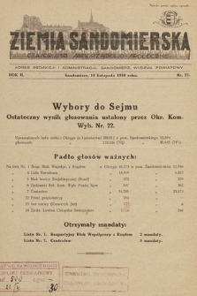 Ziemia Sandomierska : czasopismo samorządowo-społeczne. R. II, 1930, nr 23