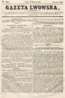 Gazeta Lwowska. 1852, nr 88