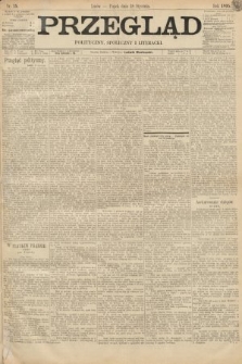 Przegląd polityczny, społeczny i literacki. 1895, nr 15