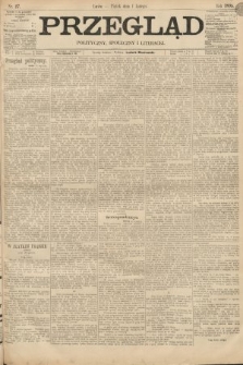 Przegląd polityczny, społeczny i literacki. 1895, nr 27