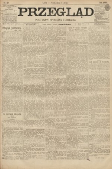Przegląd polityczny, społeczny i literacki. 1895, nr 28