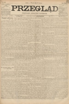 Przegląd polityczny, społeczny i literacki. 1895, nr 41