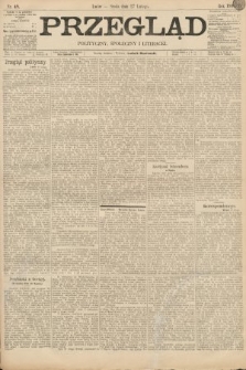 Przegląd polityczny, społeczny i literacki. 1895, nr 48
