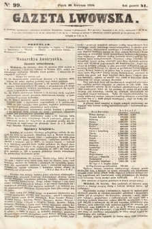 Gazeta Lwowska. 1852, nr 99