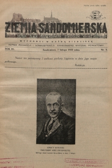 Ziemia Sandomierska : czasopismo samorządowo-społeczne. R. IV, 1932, nr 3
