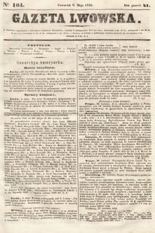 Gazeta Lwowska. 1852, nr 104
