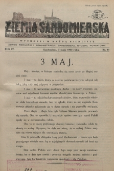 Ziemia Sandomierska : czasopismo samorządowo-społeczne. R. IV, 1932, nr 15