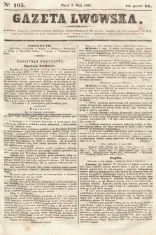 Gazeta Lwowska. 1852, nr 105
