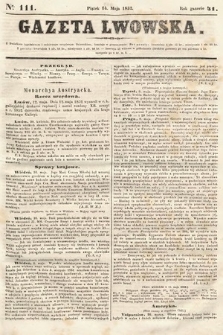 Gazeta Lwowska. 1852, nr 111