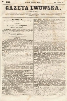 Gazeta Lwowska. 1852, nr 131