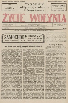 Życie Wołynia : czasopismo bezpartyjne, myśli i czynowi polskiemu na Wołyniu poświęcone. 1927, nr 29