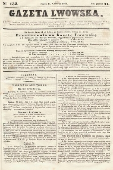 Gazeta Lwowska. 1852, nr 132