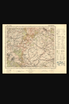 Mapa taktyczna Polski : pas 37 : słup 34 : Ostrów Mazowiecka