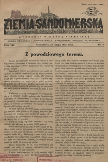 Ziemia Sandomierska : czasopismo samorządowo-społeczne. R. VII, 1935, nr 8