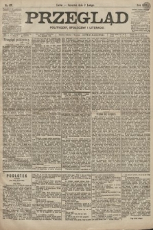 Przegląd polityczny, społeczny i literacki. 1899, nr 27