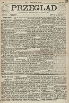 Przegląd polityczny, społeczny i literacki. 1891, nr 7