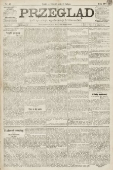 Przegląd polityczny, społeczny i literacki. 1891, nr 46