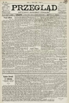 Przegląd polityczny, społeczny i literacki. 1891, nr 179