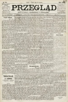 Przegląd polityczny, społeczny i literacki. 1891, nr 185