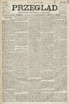 Przegląd polityczny, społeczny i literacki. 1891, nr 276