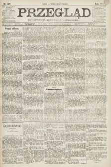 Przegląd polityczny, społeczny i literacki. 1891, nr 279