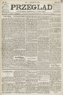 Przegląd polityczny, społeczny i literacki. 1891, nr 284