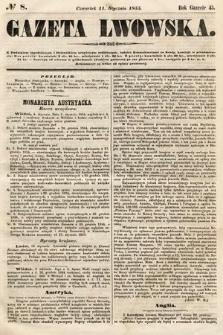 Gazeta Lwowska. 1855, nr 8