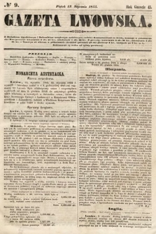 Gazeta Lwowska. 1855, nr 9