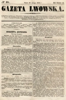 Gazeta Lwowska. 1855, nr 38