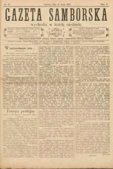 Gazeta Samborska. 1905, nr 29