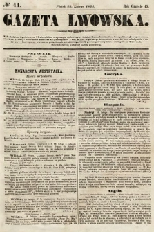 Gazeta Lwowska. 1855, nr 44