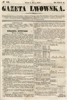 Gazeta Lwowska. 1855, nr 56